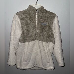 Magellan Outdoors Cowl Neck Sweater - Gray and Cream